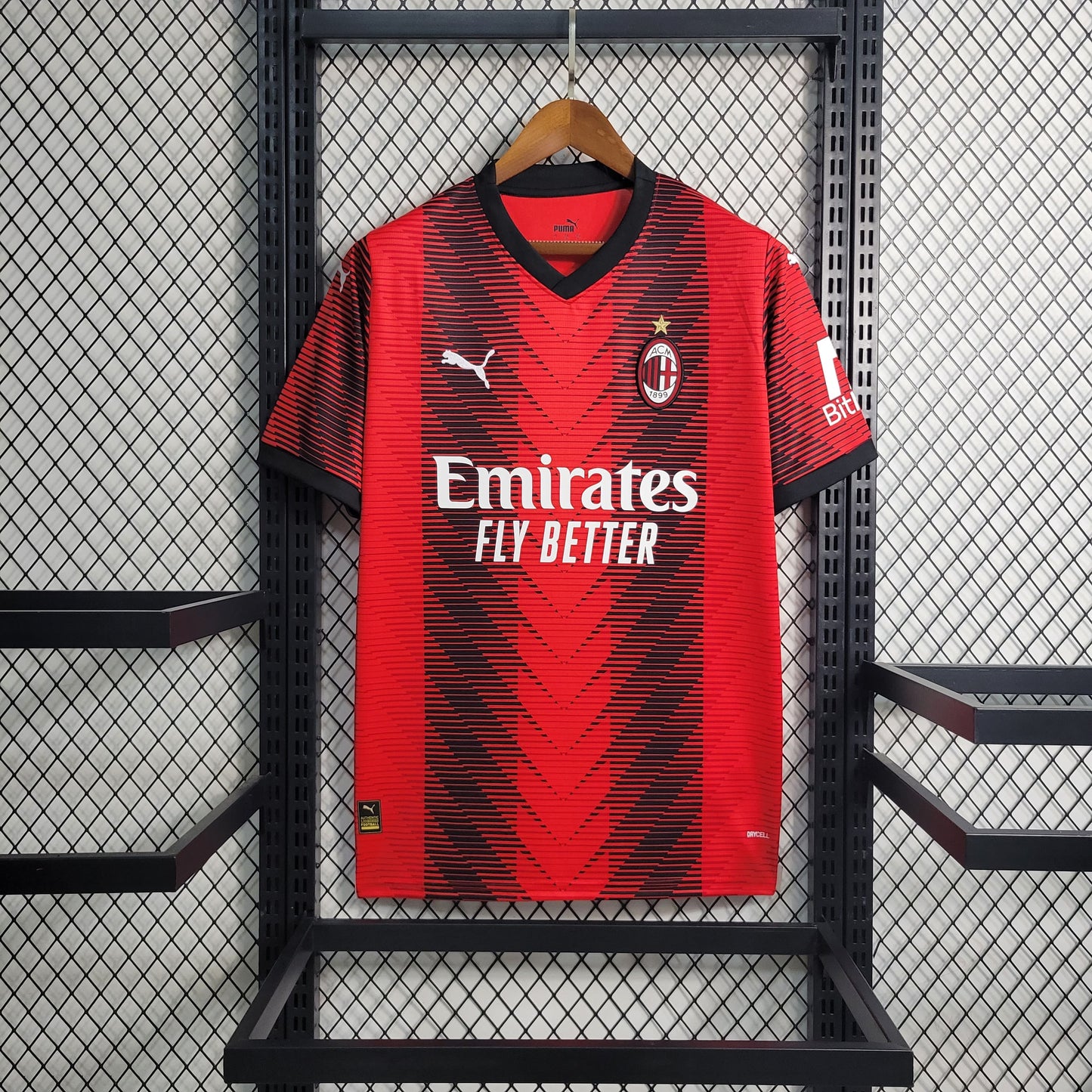 Camisa Milan I 23/24 Torcedor (Sob encomenda)