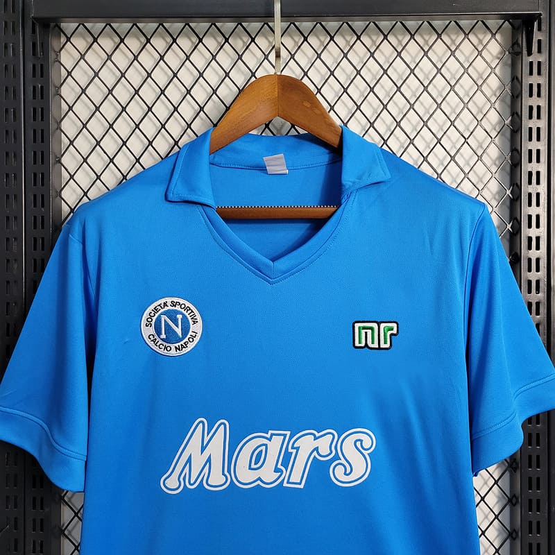 Camisa Napoli I 88/89 Retrô (Sob encomenda)