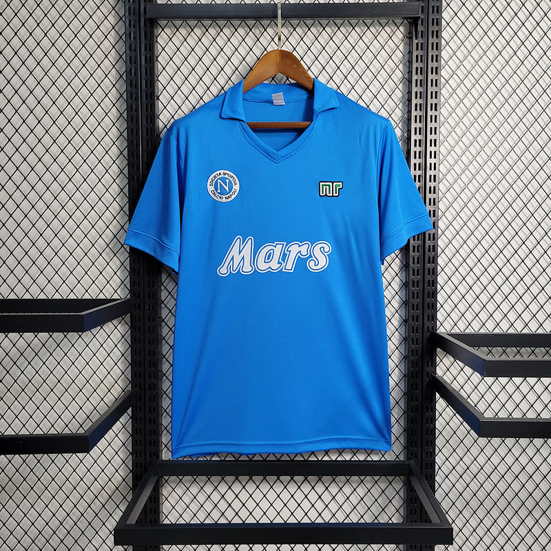 Camisa Napoli I 88/89 Retrô (Sob encomenda)