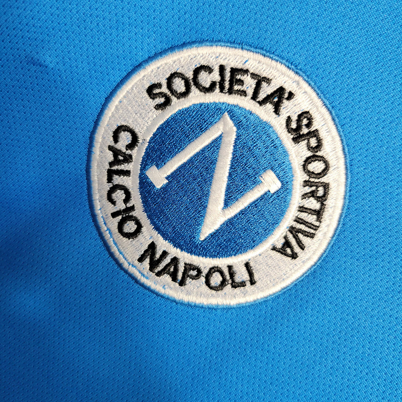 Camisa Napoli I 88/89 Retrô (Sob encomenda)