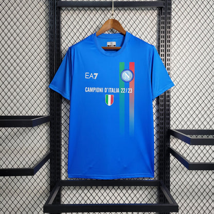 Camisa Napoli 'Campioni D'Italia' 22/23 Torcedor (Sob encomenda)