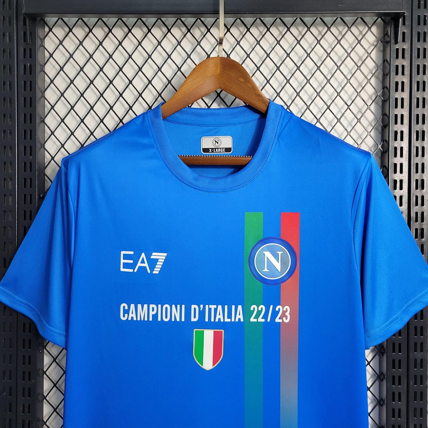 Camisa Napoli 'Campioni D'Italia' 22/23 Torcedor (Sob encomenda)