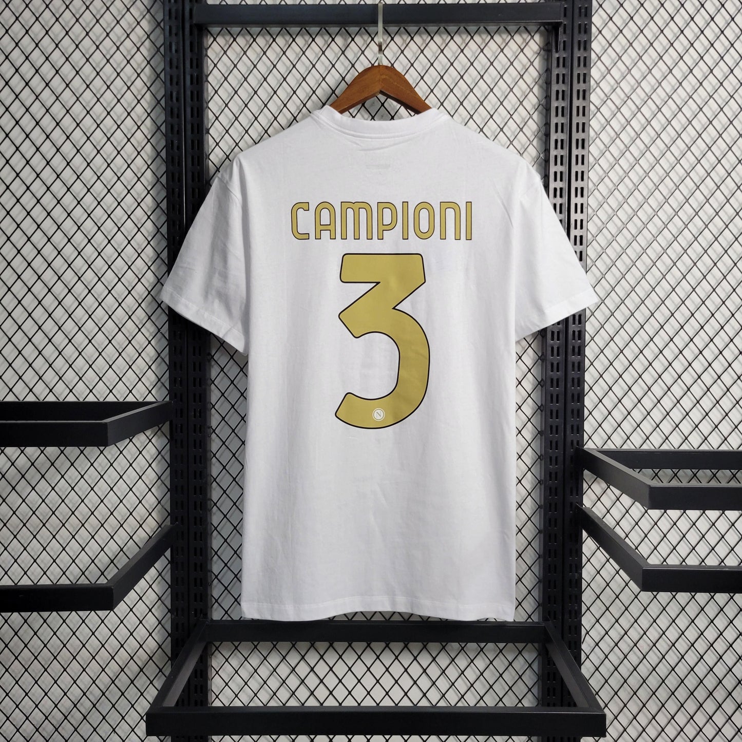 Camisa Napoli 'Campioni D'Italia' 22/23 Torcedor (Sob encomenda)