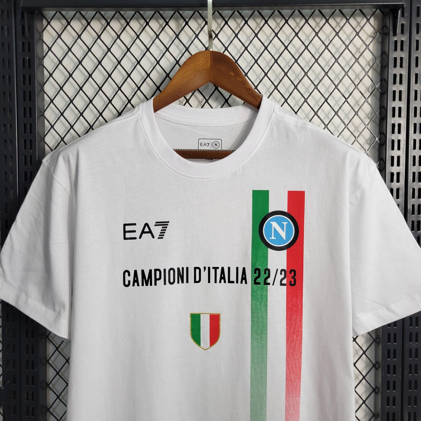 Camisa Napoli 'Campioni D'Italia' 22/23 Torcedor (Sob encomenda)