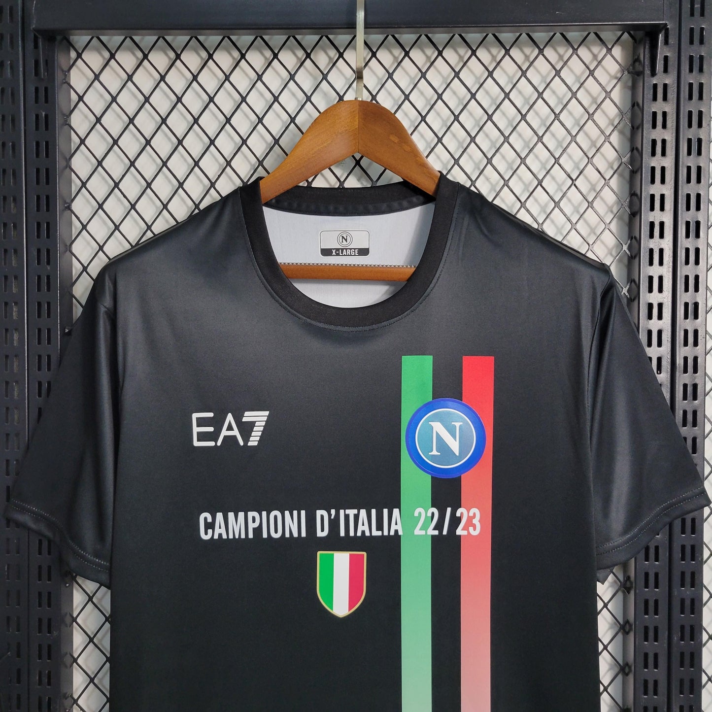 Camisa Napoli 'Campioni D'Italia' 22/23 Torcedor (Sob encomenda)