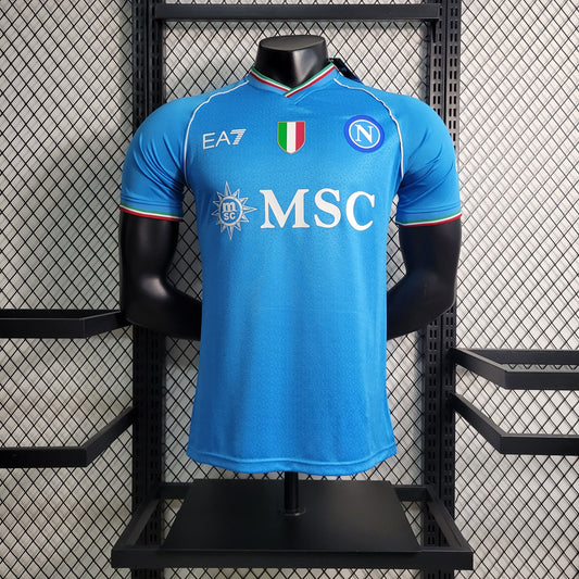 Camisa Napoli I 23/24 Jogador (Sob encomenda)