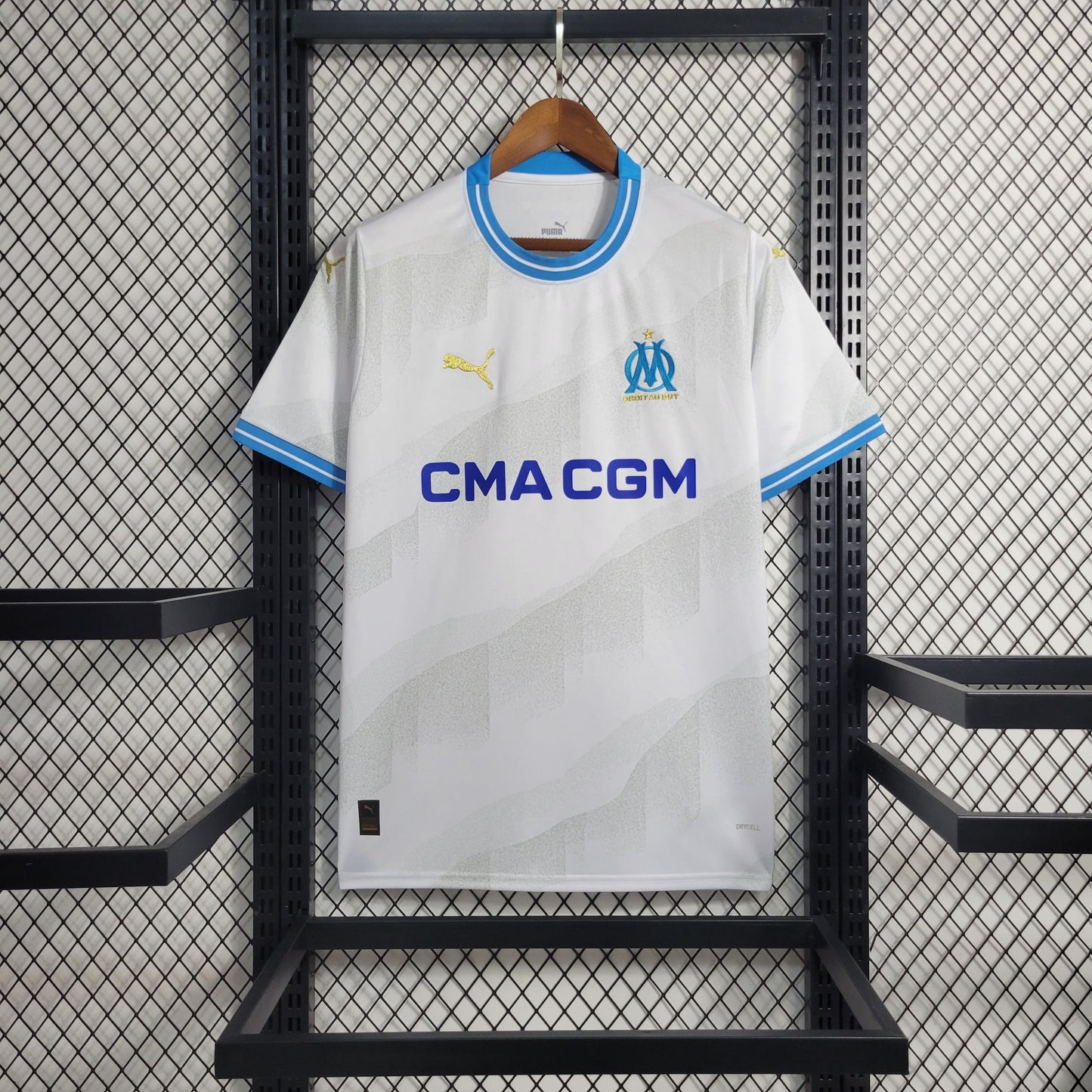 Camisa Olympique de Marseille I 23/24 Torcedor (Sob encomenda)