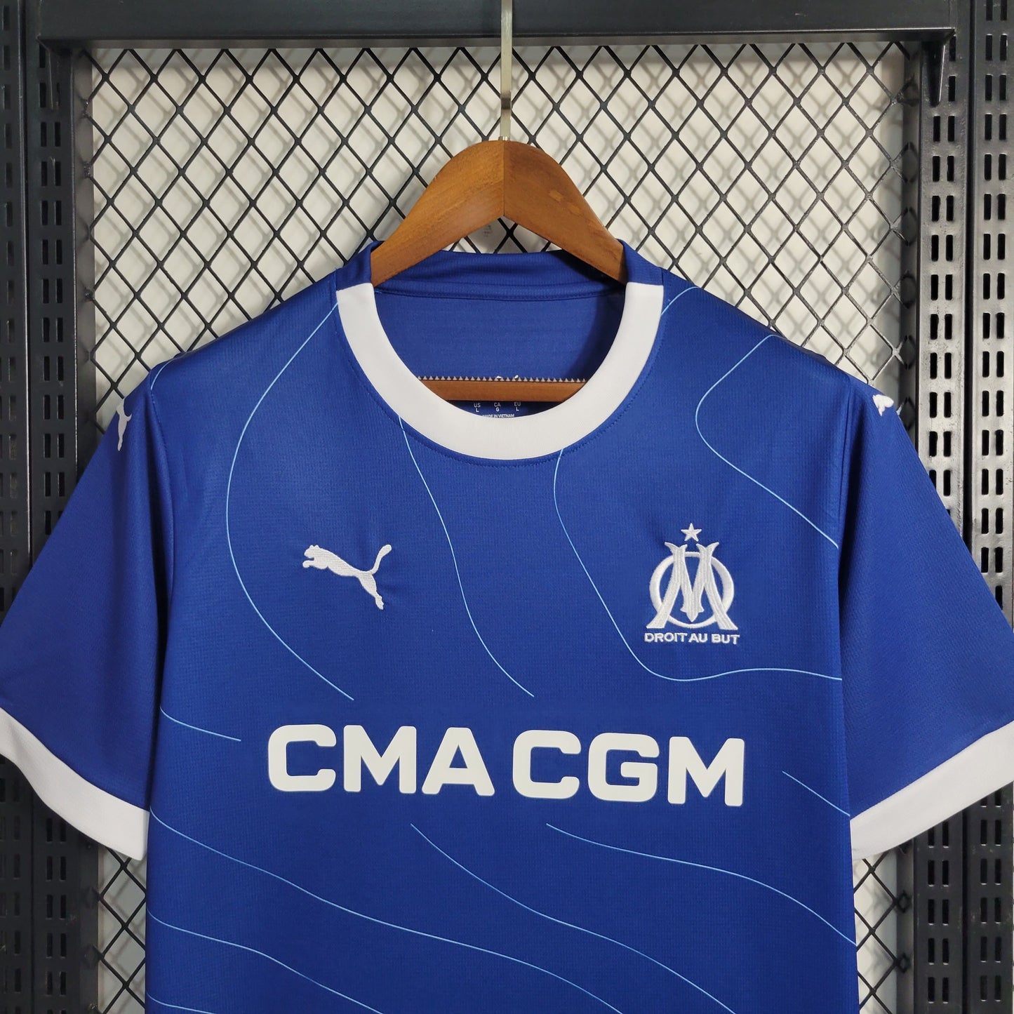 Camisa Olympique de Marseille II 23/24 Torcedor (Sob encomenda)