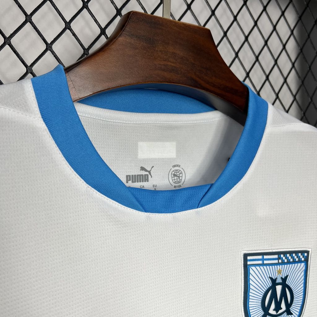 Camisa Olympique de Marseille I 24/25 Torcedor (Sob encomenda)