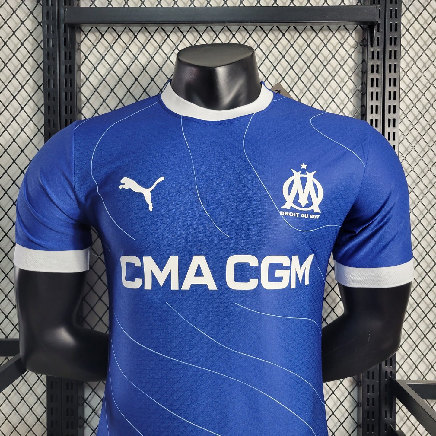 Camisa Olympique de Marseille II 23/24 Jogador (Sob encomenda)