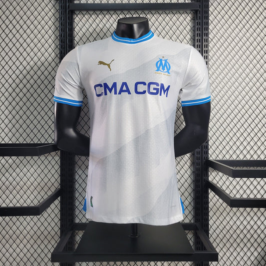 Camisa Olympique de Marseille I 23/24 Jogador (Sob encomenda)