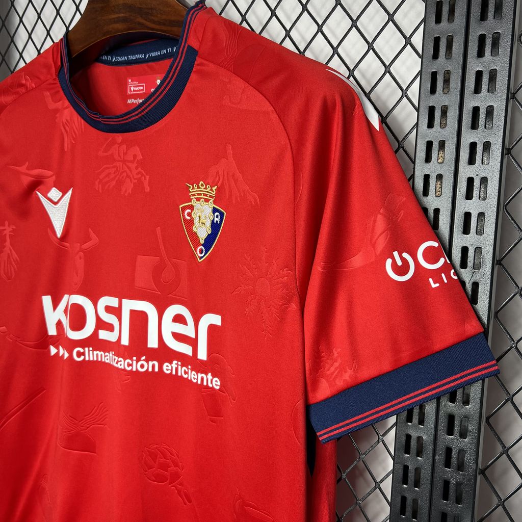 Camisa Osasuna I 24/25 Torcedor (Sob encomenda)