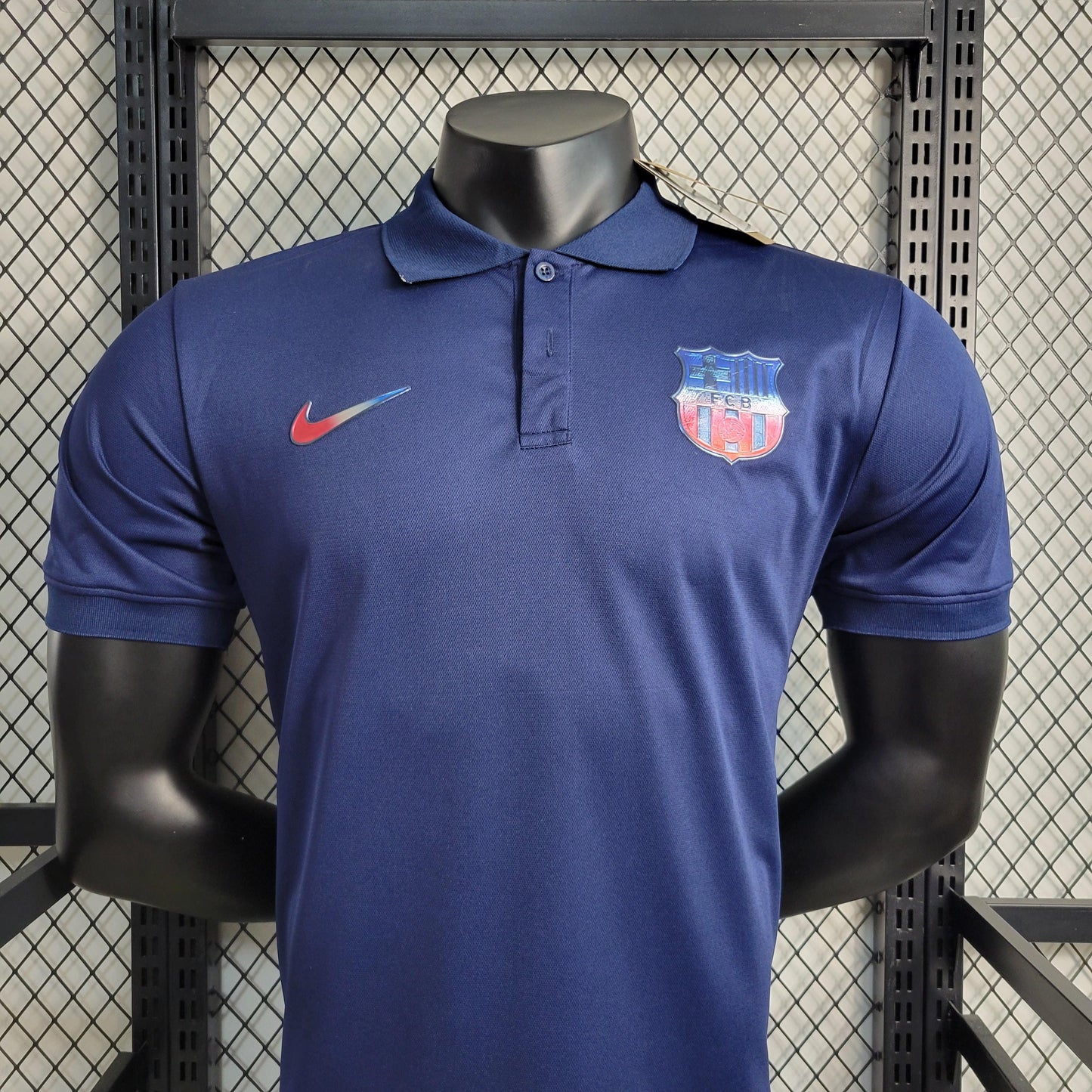 Camisa Polo Barcelona 2023 Torcedor (Sob encomenda)