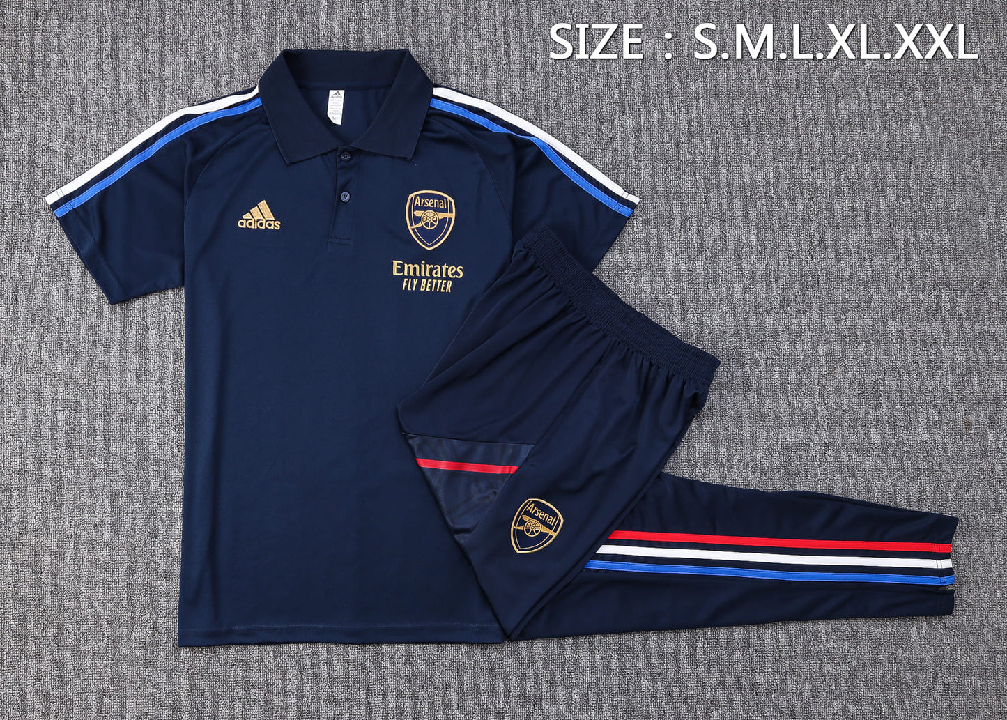 Conjunto de Treino Arsenal 23/24 (Sob encomenda)