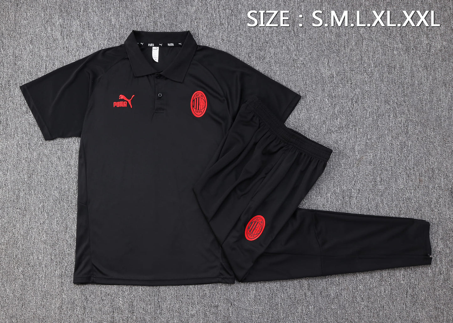 Conjunto de Treino Milan 23/24 (Sob encomenda)