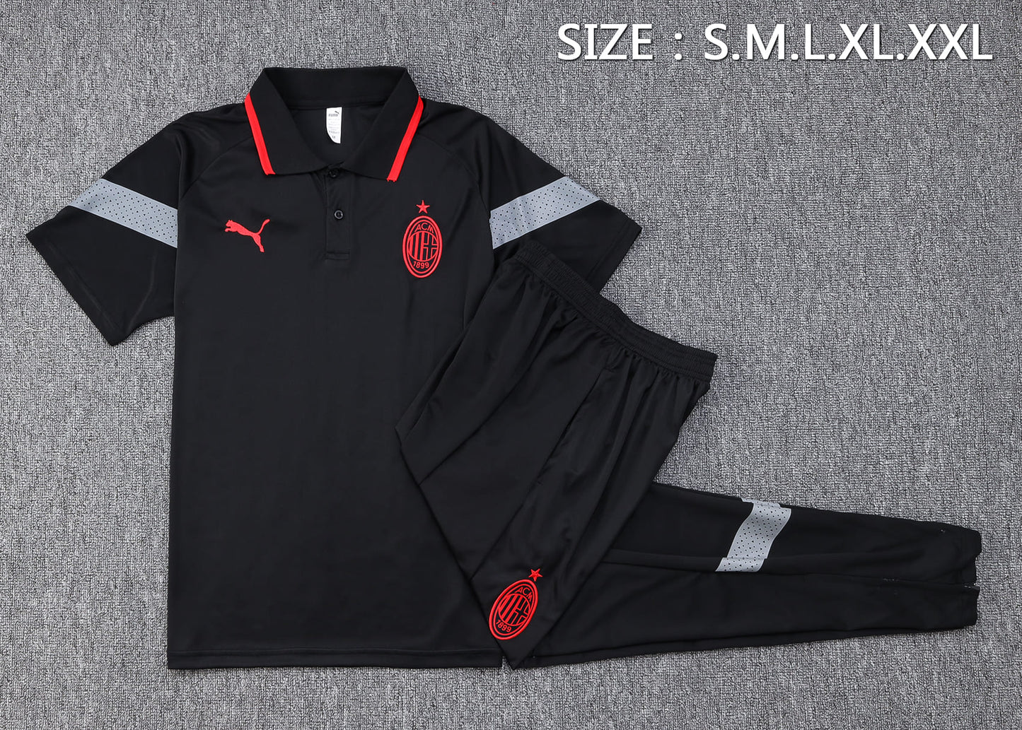 Conjunto de Treino Milan 23/24 (Sob encomenda)