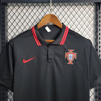 Camisa Polo Portugal 2023 Torcedor (Sob encomenda)