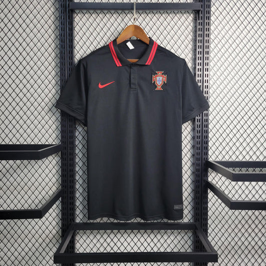 Camisa Polo Portugal 2023 Torcedor (Sob encomenda)