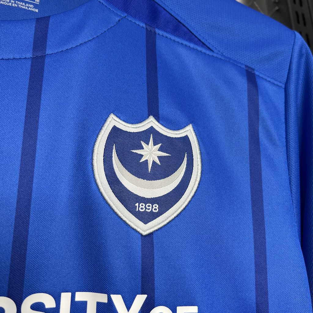 Camisa Portsmouth I 24/25 Torcedor (Sob encomenda)