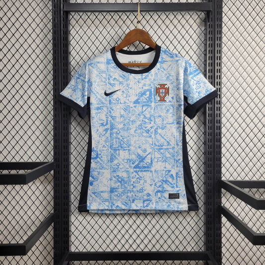 Camisa Portugal II 2024 Feminina (Sob encomenda)