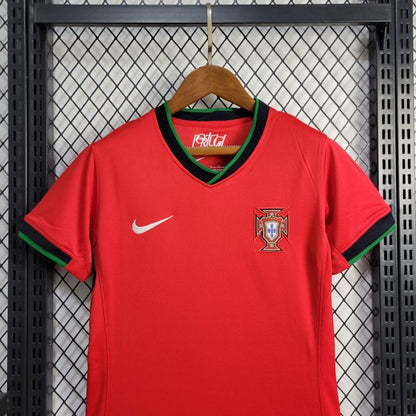 Camisa Portugal I 2024 Feminina (Sob encomenda)