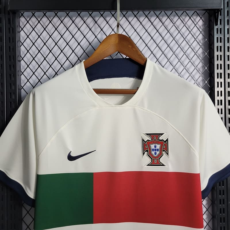 Camisa Portugal II 2022 Torcedor (Sob encomenda)