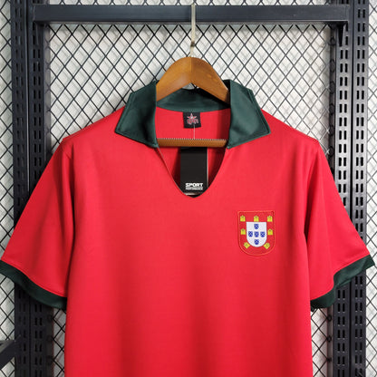 Camisa Portugal I 1972 Retrô (Sob encomenda)