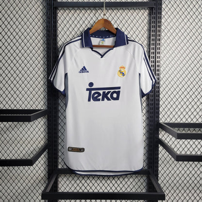 Camisa Real Madrid I 00/01 Retrô (Sob encomenda)