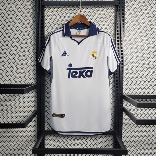 Camisa Real Madrid I 00/01 Retrô (Sob encomenda)