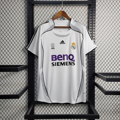 Camisa Real Madrid I 06/07 Retrô (Sob encomenda)