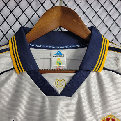 Camisa Real Madrid I 98/00 Retrô (Sob encomenda)