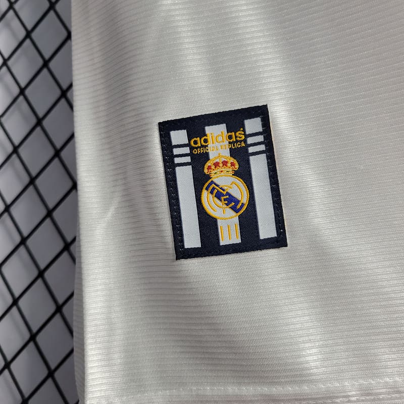 Camisa Real Madrid I 98/00 Retrô (Sob encomenda)