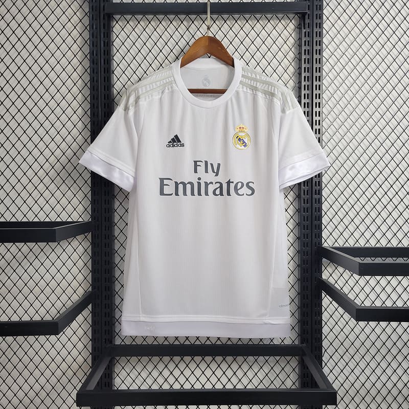 Camisa Real Madrid I 15/16 Retrô (Sob encomenda)