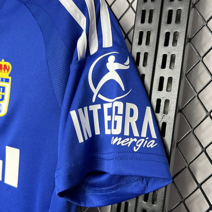 Camisa Real Oviedo I 24/25 Torcedor (Sob encomenda)