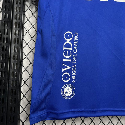 Camisa Real Oviedo I 24/25 Torcedor (Sob encomenda)