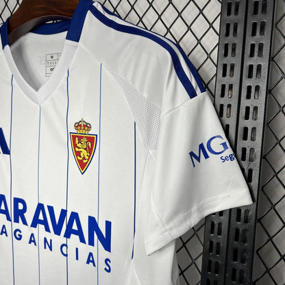 Camisa Real Zaragoza I 24/25 Torcedor (Sob encomenda)