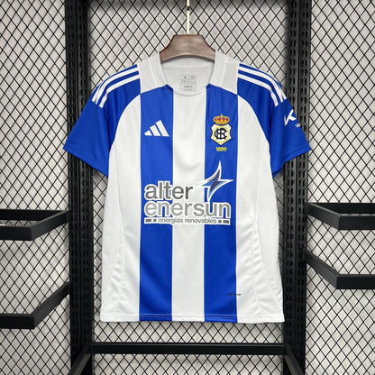 Camisa Recreativo Huelva I 24/25 Torcedor (Sob encomenda)