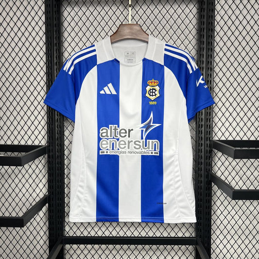 Camisa Recreativo Huelva I 24/25 Torcedor (Sob encomenda)