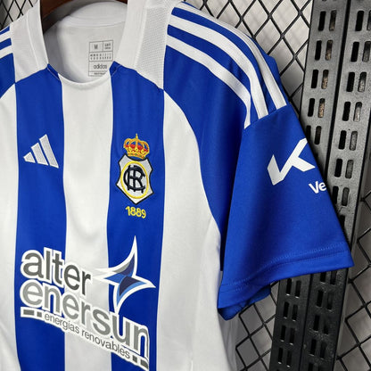 Camisa Recreativo Huelva I 24/25 Torcedor (Sob encomenda)