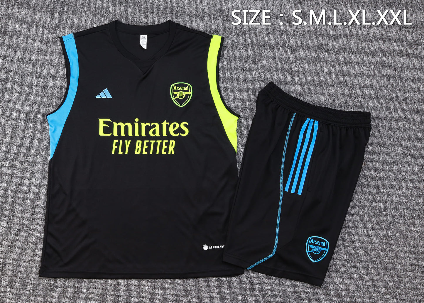 Conjunto de Treino Arsenal 23/24 (Sob encomenda)