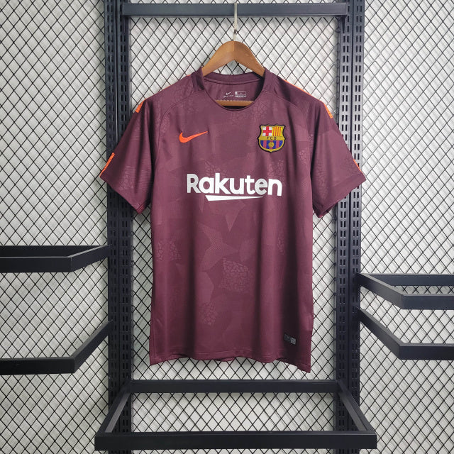 Camisa Barcelona III 17/18 Retrô (Sob encomenda)