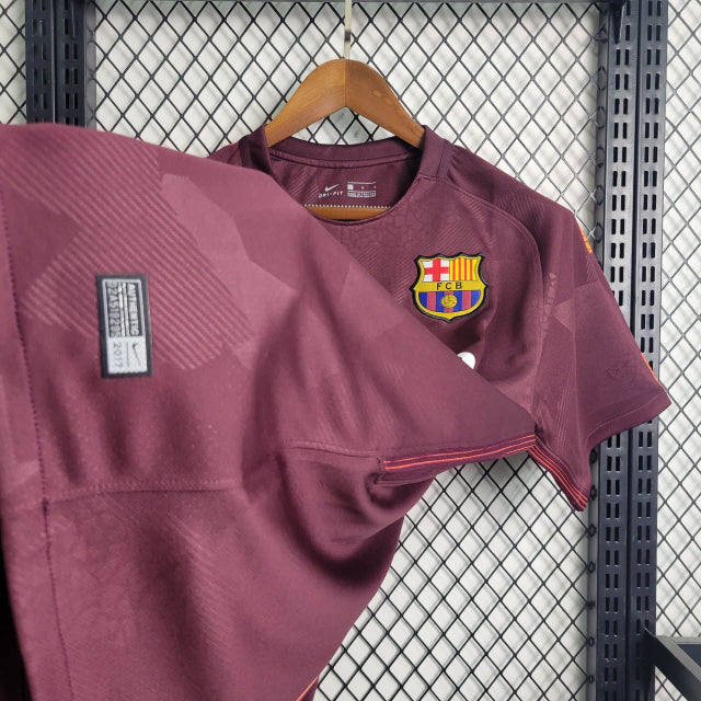 Camisa Barcelona III 17/18 Retrô (Sob encomenda)