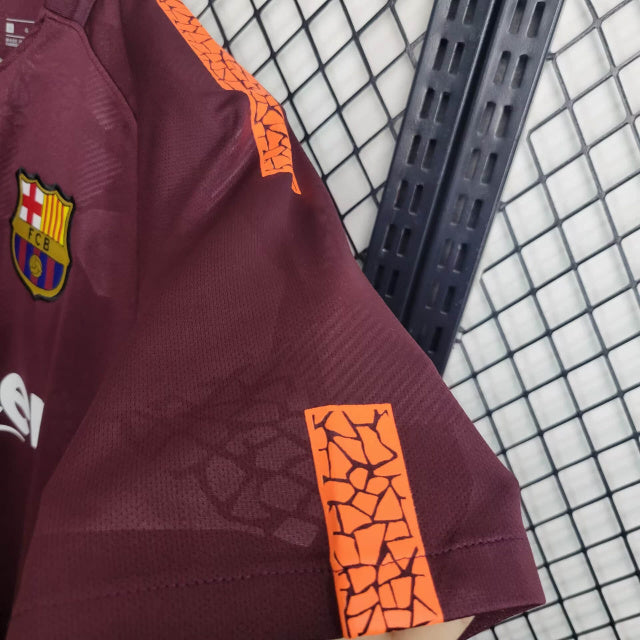 Camisa Barcelona III 17/18 Retrô (Sob encomenda)