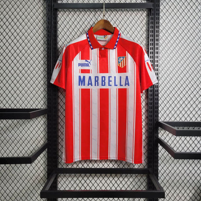 Camisa Atlético de Madrid I 95/96 Retrô (Sob encomenda)