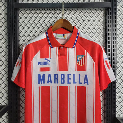 Camisa Atlético de Madrid I 95/96 Retrô (Sob encomenda)