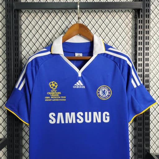 Camisa Chelsea I 08/09 Retrô (Sob encomenda)