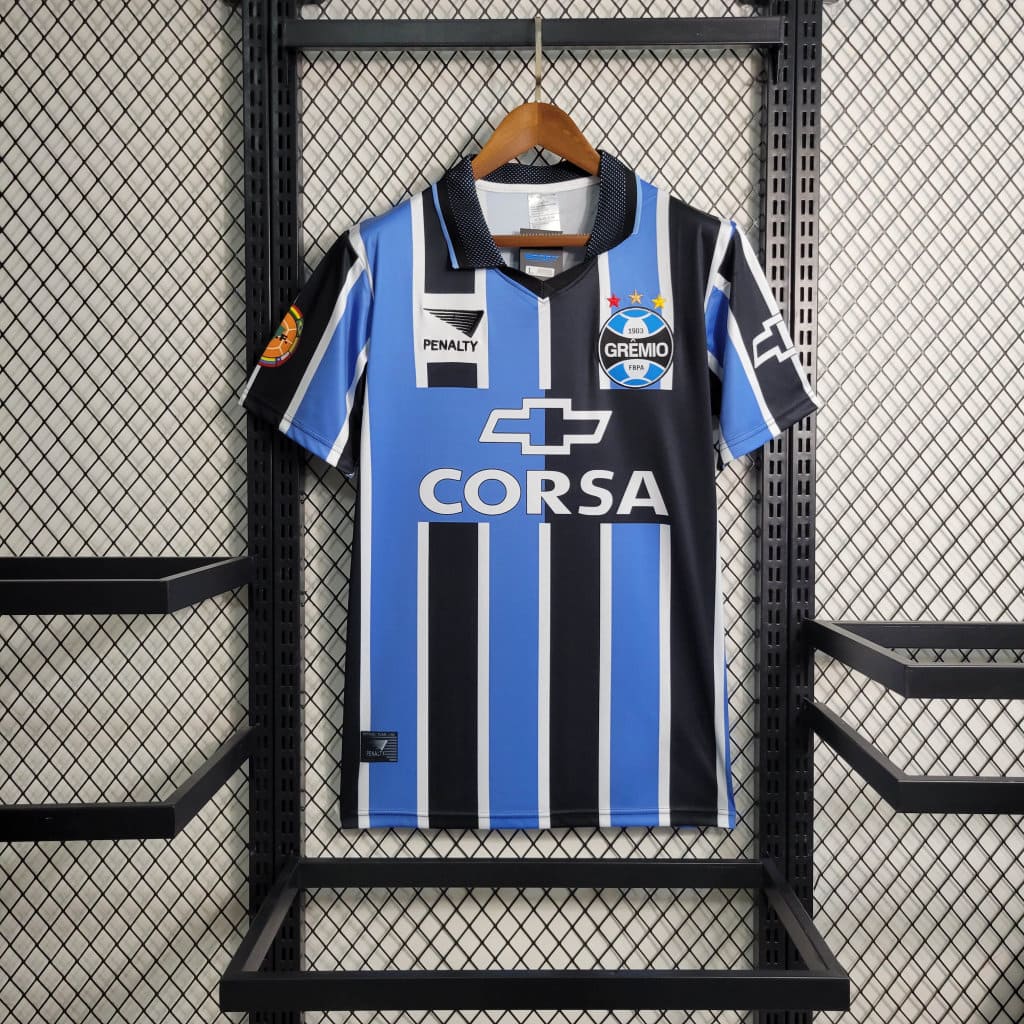 Camisa Grêmio I 1998 Retrô (Sob encomenda)