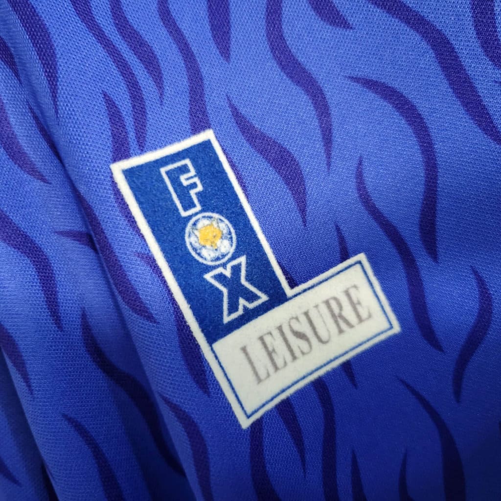 Camisa Leicester City I 92/94 Retrô (Sob encomenda)