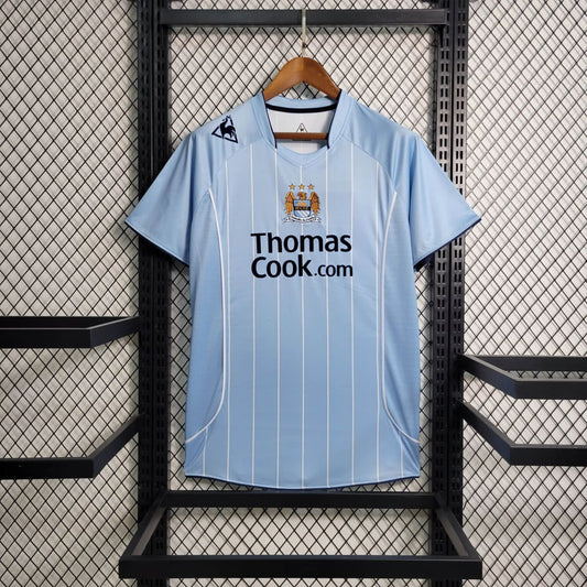 Camisa Manchester City I 07/08 Retrô (Sob encomenda)