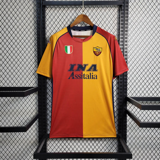 Camisa Roma I 01/02 Retrô (Sob encomenda)